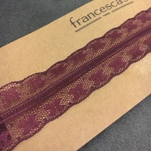Francesca’s Lace Choker